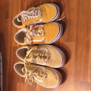 TWO pairs of Vans 💛